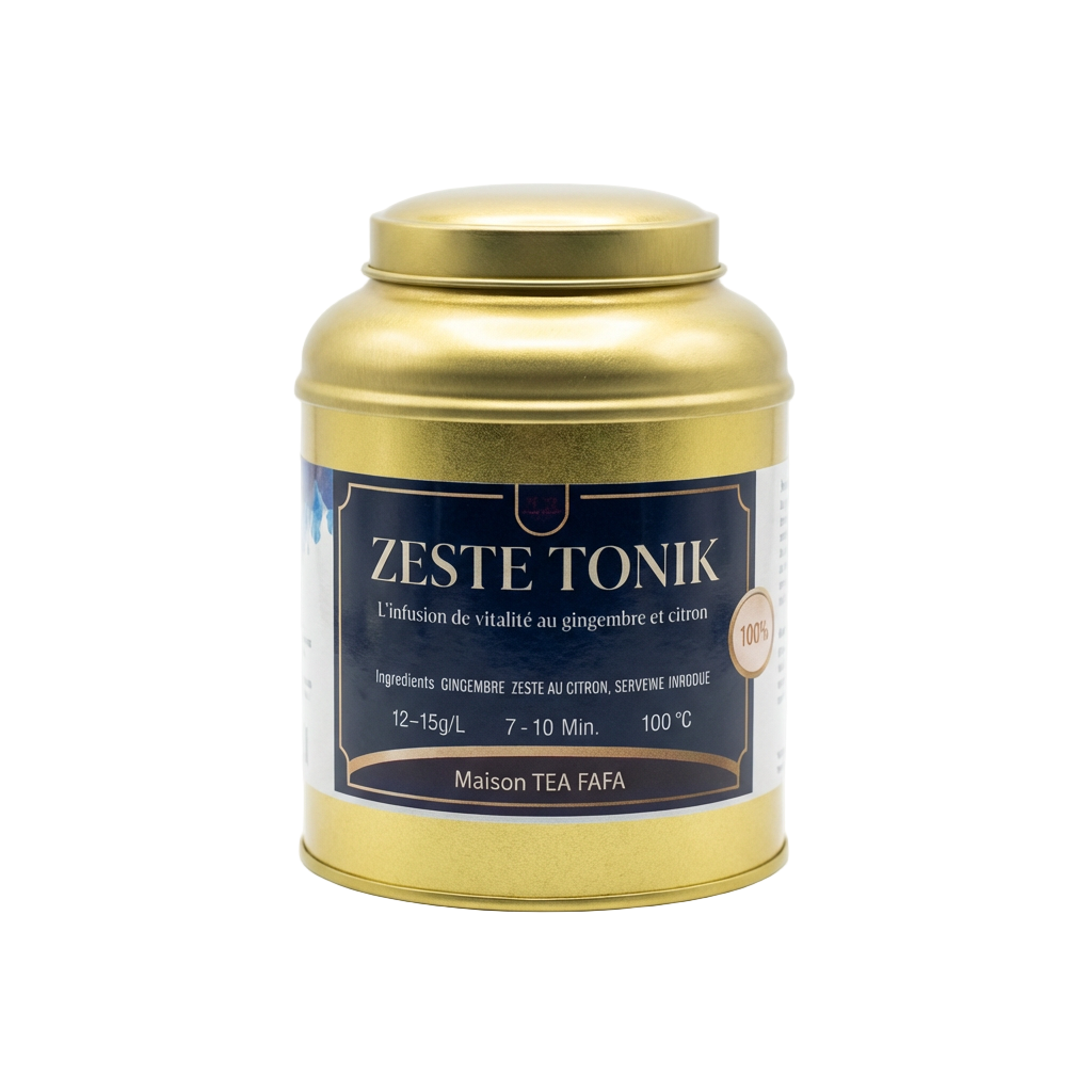 Détox citron gingembre Zeste tonik