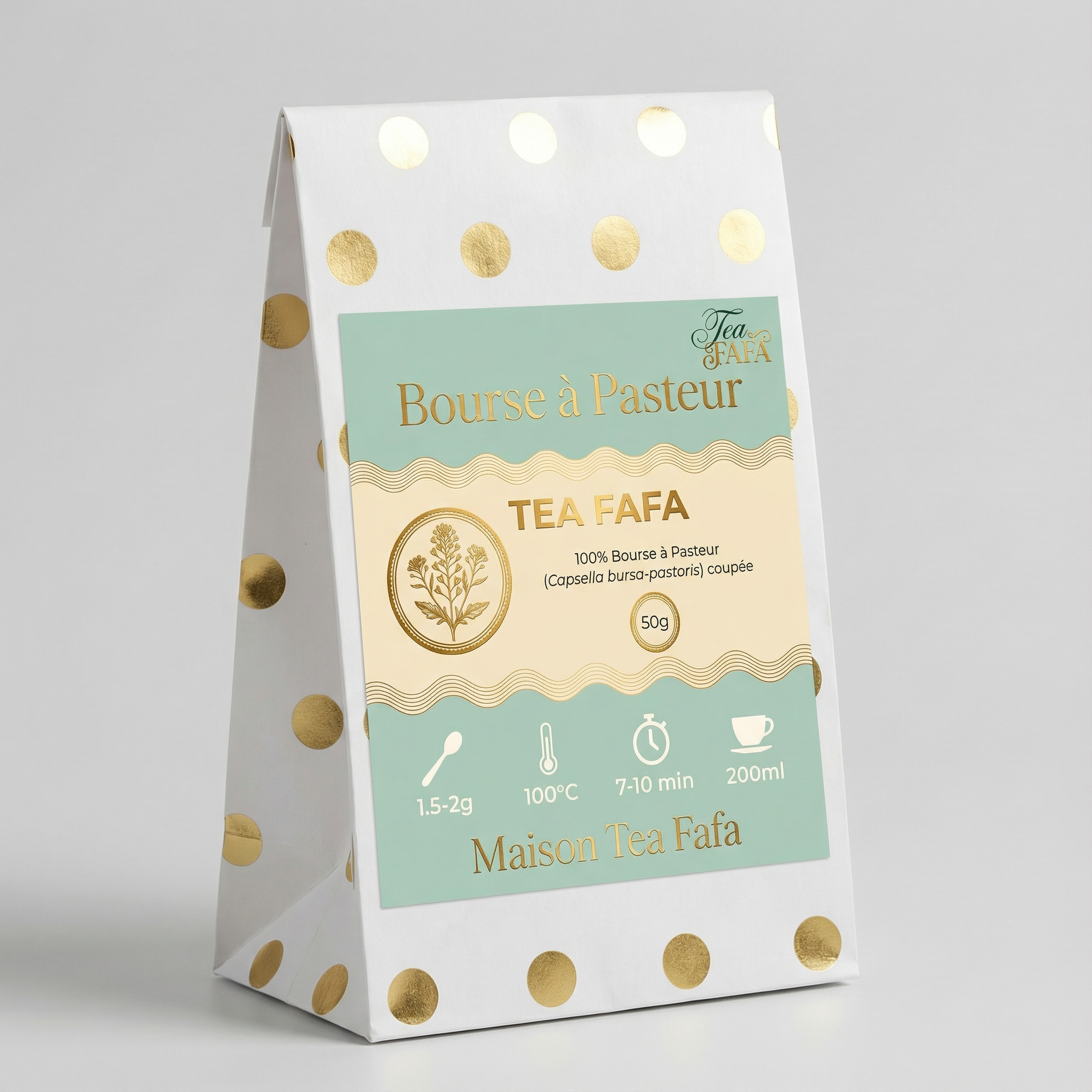 Bourse à pasteur 50g