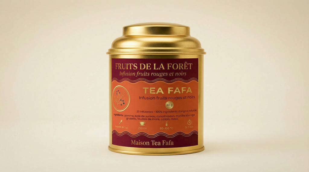 Fruits de la forêt - boîte dorée