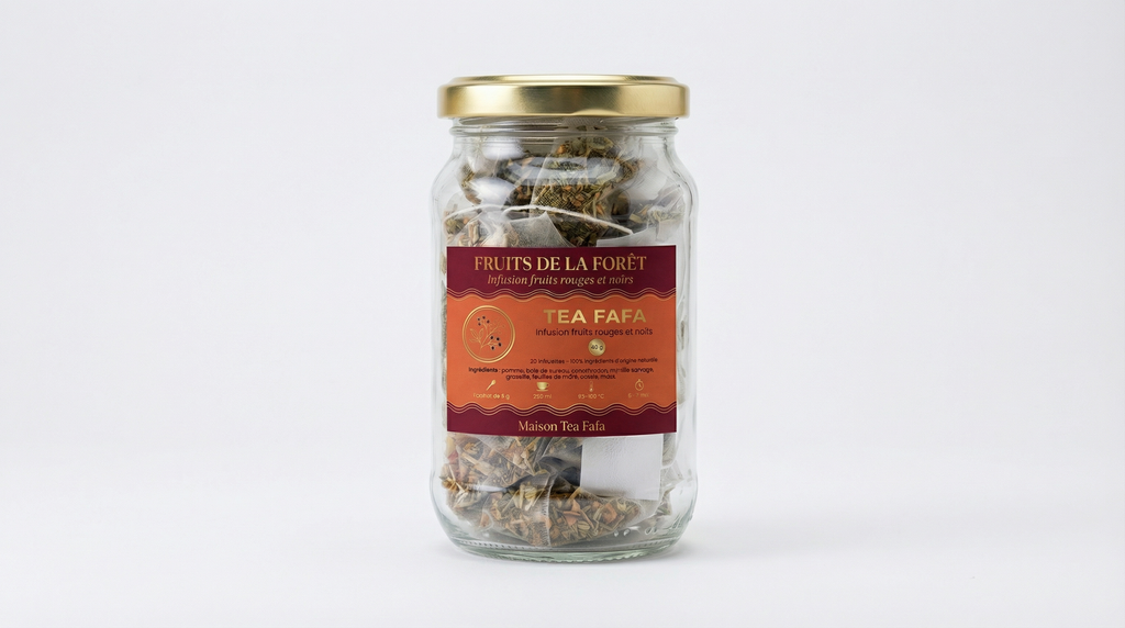 Fruits de la forêt Bocal en verre